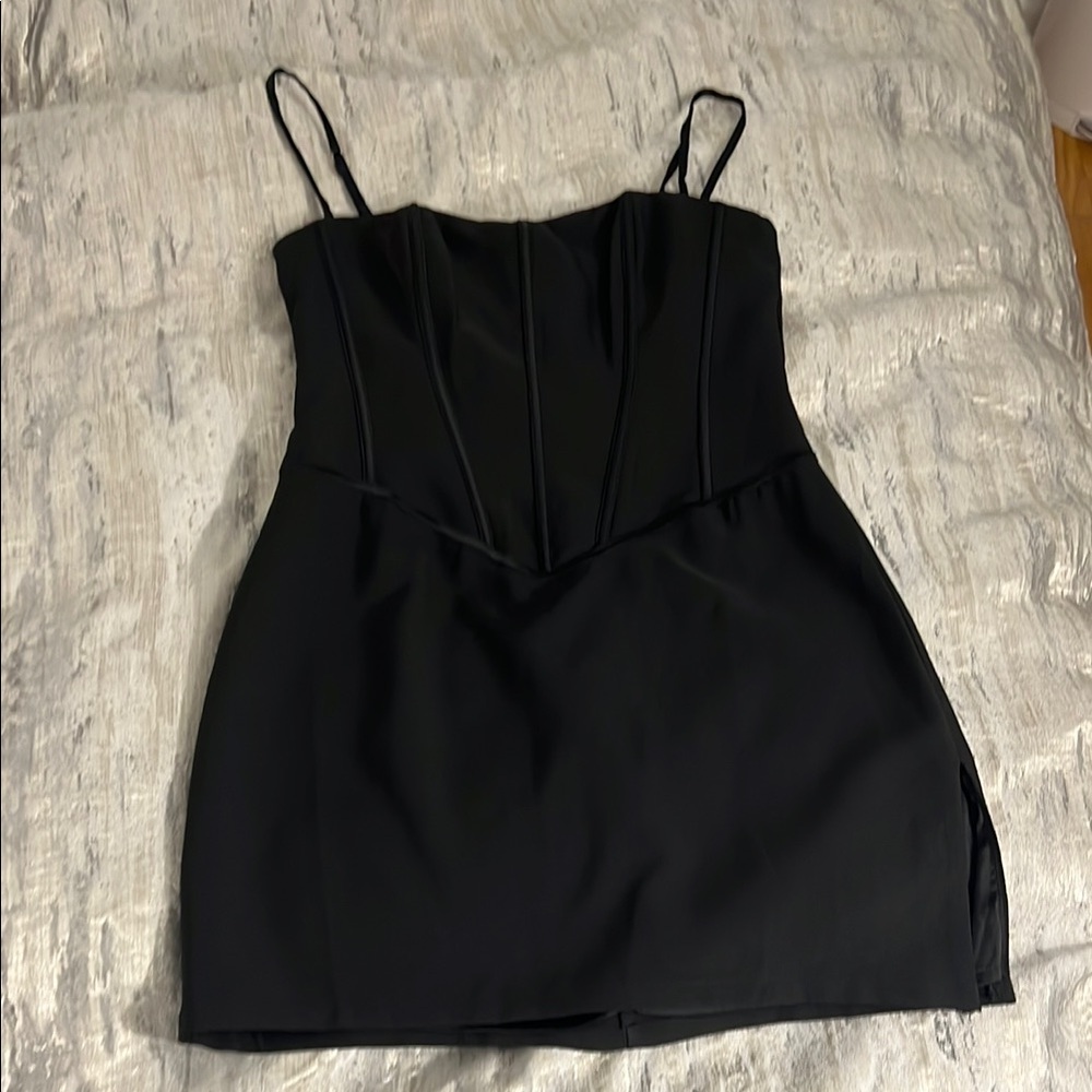 Superdown Black Mini Dress